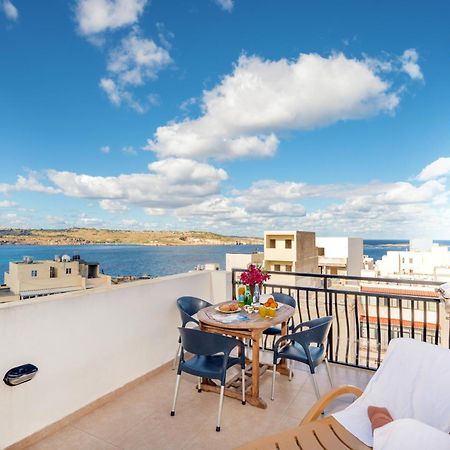 סיינט פול ביי Seashells 2 Bedroom Apartment With Sunny Terrace With Stunning Sea Views - By Getawaysmalta מראה חיצוני תמונה
