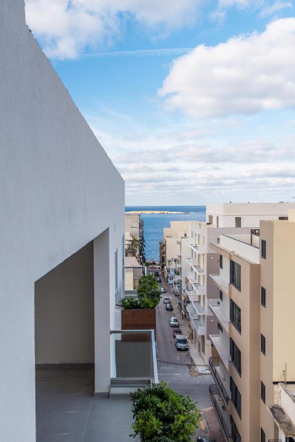 סיינט פול ביי Seashells 2 Bedroom Apartment With Sunny Terrace With Stunning Sea Views - By Getawaysmalta מראה חיצוני תמונה