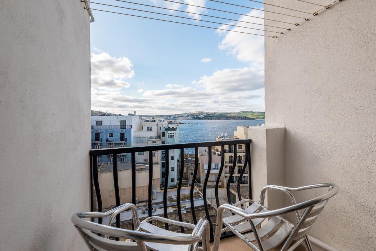 סיינט פול ביי Seashells 2 Bedroom Apartment With Sunny Terrace With Stunning Sea Views - By Getawaysmalta מראה חיצוני תמונה